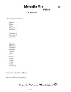 Miniatura de 0 - Morenita mia - score - Score.pdf