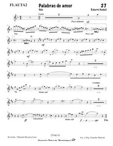 Miniatura de 0 - Palabras de Amor - score - 2 Flauta2.pdf