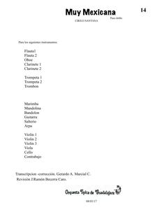 Miniatura de 0 - Muy Mexicana - score.pdf