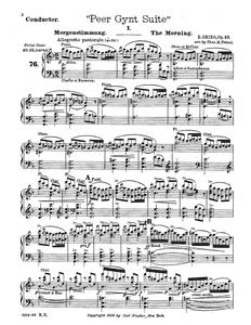 Miniatura de PEER GYNT SUITE OP. 46