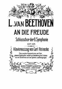 Miniatura de Vocal Score - 9a Sinfonía de Beethoven "Coral"
