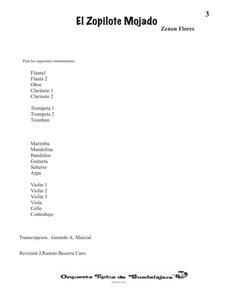 Miniatura de 3 -El zopilote mojado - Score.pdf